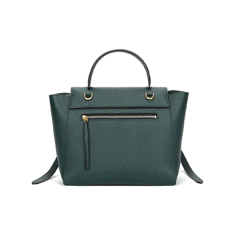 CELINE Belt Grained Calfskin Catfish Bag Crossbody Bag Shoulder Bag Handbag Micro Women's Candy Color Amazon Green-3