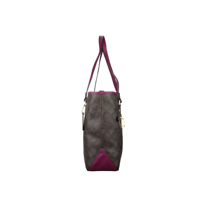 COACH Zip Top Tote Shoulder Bags-1