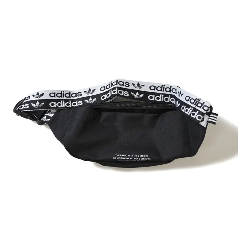 Adidas Originals Polyester Fanny Pack Sling Bag Shoulder Bag Crossbody Bag Regular Unisex Black-2