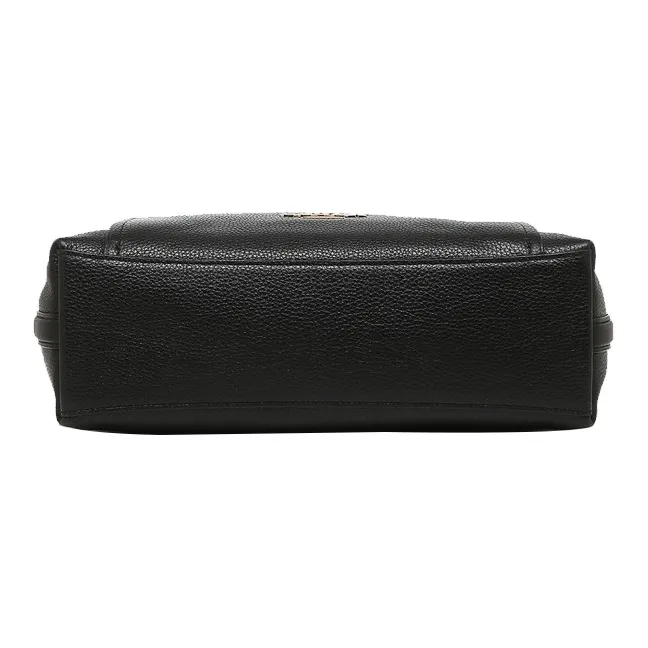 COACH Marlon Cow Leather Shoulder Bag Handbag Shoulder Bag Crossbody Bag Medium Size Women's Black-2