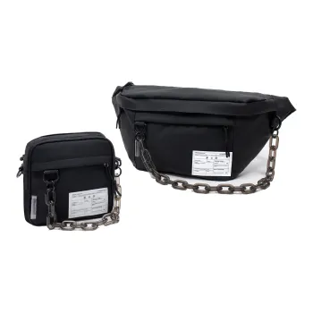 KILLWINNER Leather Small Square Bag Combination Set Large Size Unisex