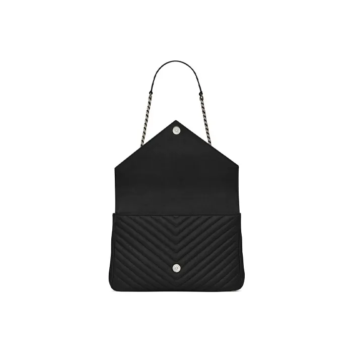 SAINT LAURENT Leather Shoulder Bag, Crossbody Bag, Handbag Tubas Women's Black-3