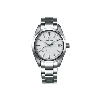 GRAND SEIKO Heritage Collection Mechanical Movement Titanium Strap Watch Men's Watches White Dial SBGA211G