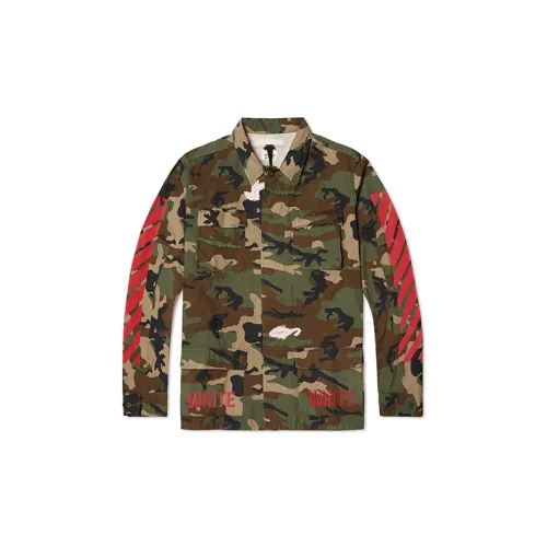 OFF-WHITE Jackets Men Camouflage