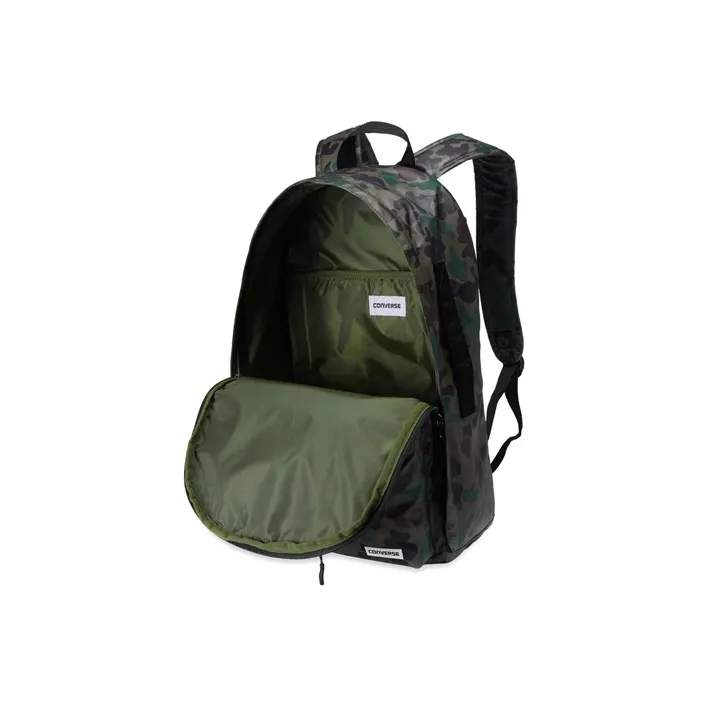 Converse Polyester Backpack Regular Men's Army Green-2