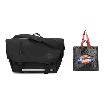 Dickies Polyester Messenger Bag Handbags Shoulder Bag Crossbody Bag Regular Unisex Black