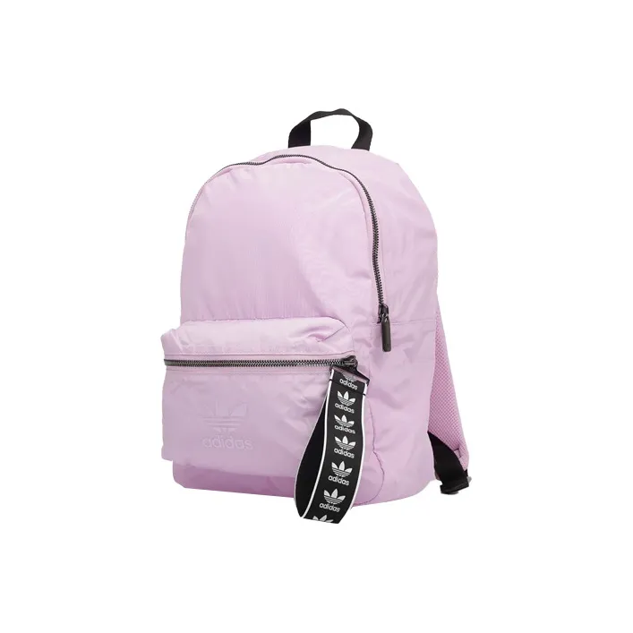 Adidas Originals Nylon Backpack Regular Women's Light Purple-1