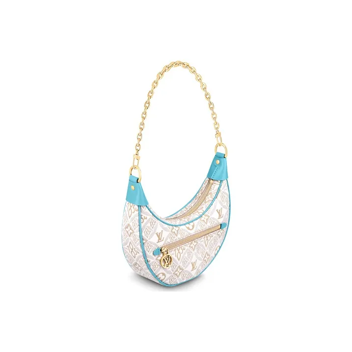 LOUIS VUITTON Loop Handbag Cruise 22 Ecru/Blue-2