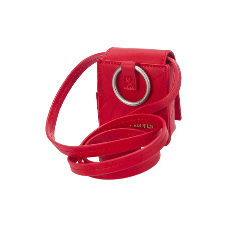 LiNing Sports Life Collection Polyester One Shoulder Crossbody Earphone Case Regular Unisex Red-2