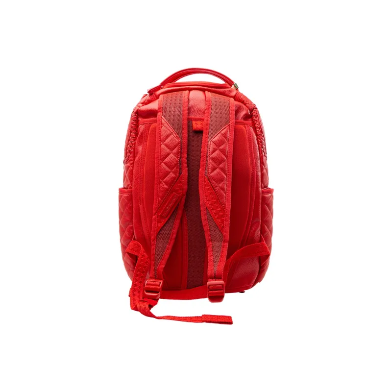 SPRAYGROUND Artificial Leather Backpack Medium Size Unisex Red-1