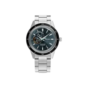 SEIKO Mechanical Movement Stainless Steel Strap Watch 40.75mm Men's Watches Blue Dial SSA445J1.ppzg