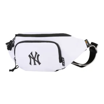 MLB New York Yankees Canvas Canvas Bag Fanny Pack Regular Unisex White