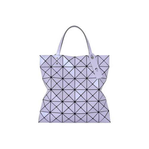 ISSEY MIYAKE Vinyl Chloride Resin Polyester Tote Bag, Shopping Bag, Laptop Bag, One Shoulder Handbag Women's Purple