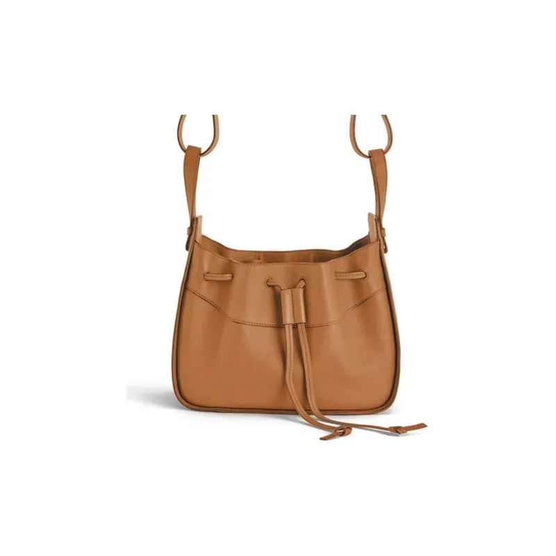 LOEWE Hammock Napa Calf Leather Hammock Bag, Crossbody One Shoulder Handbag Women's Light Caramel-1