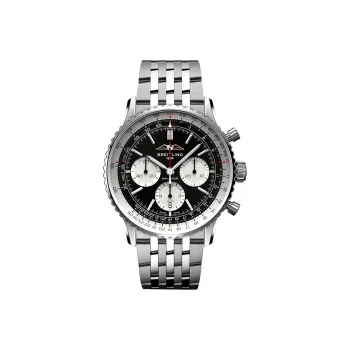 BREITLING Aviation Chronometer Automatic Mechanical Movement Men's Watches Watch 43mm Black Dial