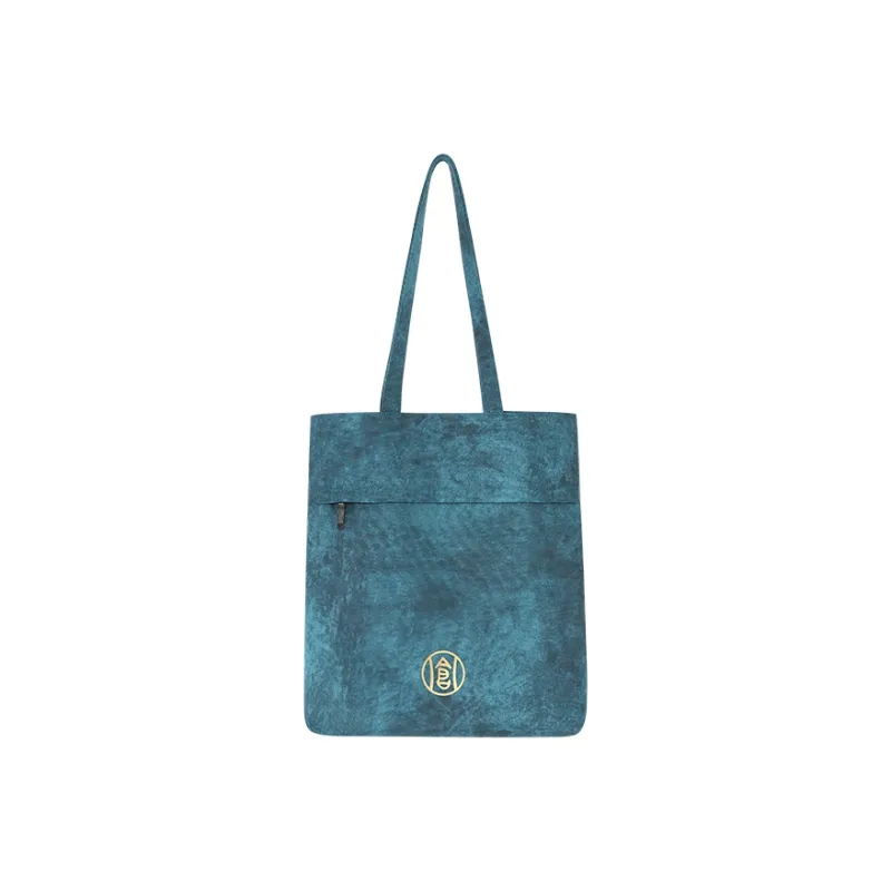 Ninety Go Ninetygo The Lost Tomb Secret Realm Reboot Collection Collaboration Canvas Shoulder Bag Unisex Light Blue-1