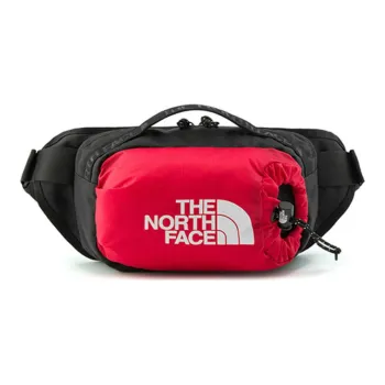 THE NORTH FACE Polyester Nylon Portable Fanny Pack Unisex Red