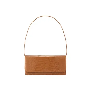 FIND KAPOOR Artificial Leather Baguette Bag Handbag Shoulder Bag Women's Brown/Black