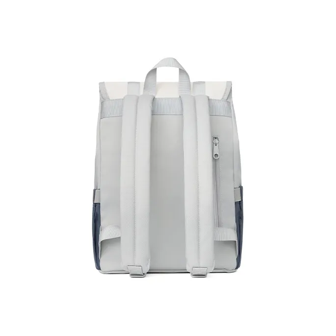 MR.ACE HOMME Nylon Fabric Backpack Regular Men's Smoke Blue-3