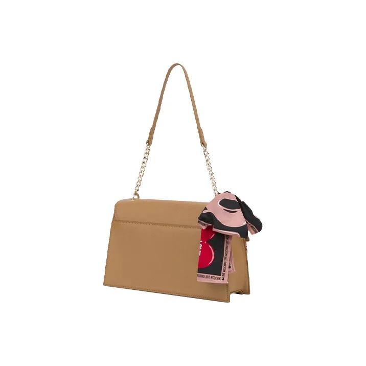 MOSCHINO Decoration Handbag, Shoulder Bag Women's Ginger Yellow-2