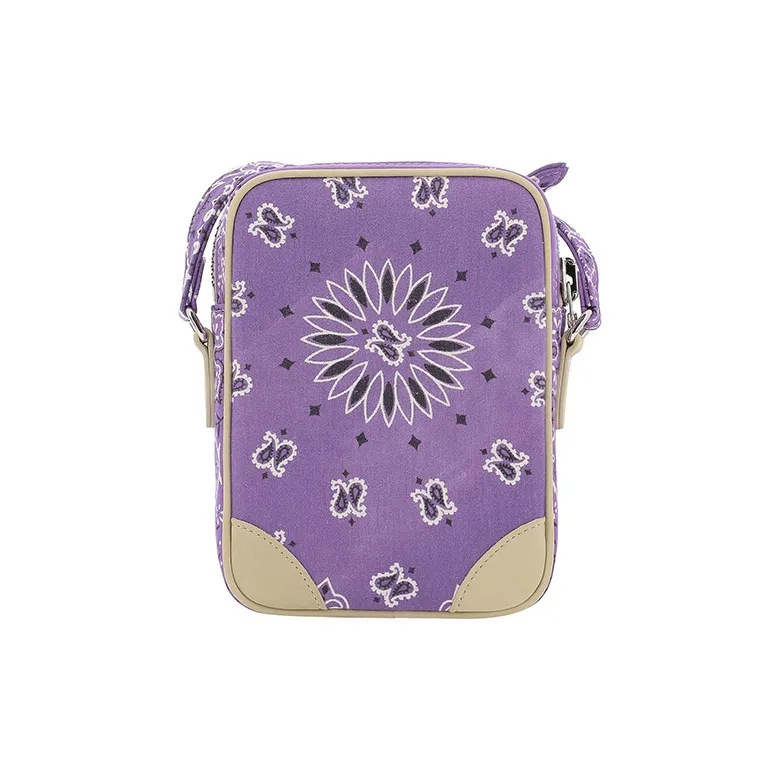 READYMADE Cotton Shoulder Bag Men's Purple-2