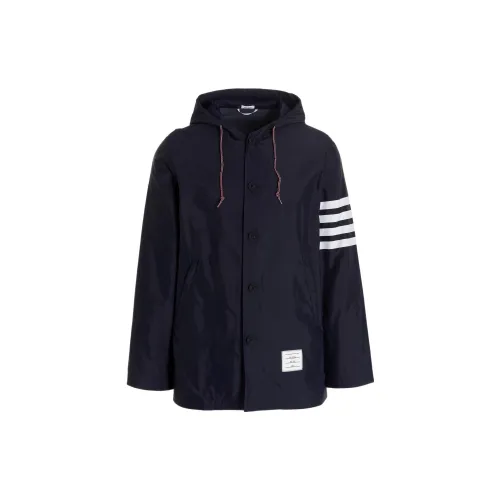 THOM BROWNE Jackets Men Dark Blue