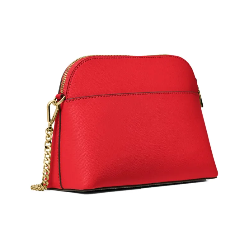 MICHAEL KORS Crossbodies Cow Leather Dome Bag Shoulder Bag Trumpets Women's Bright Red-3