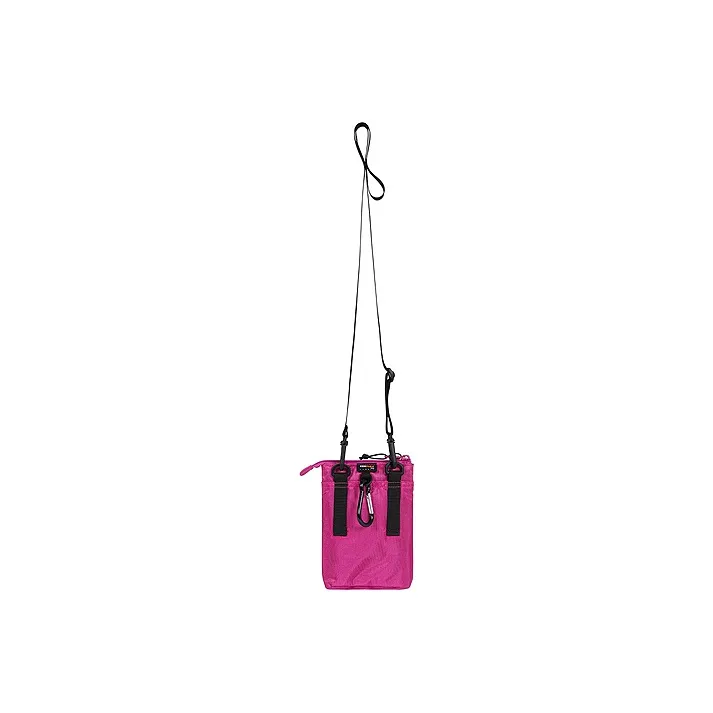 Supreme FW19 Nylon Crossbody Bag, Shoulder Bag Regular Unisex Rose Red-4