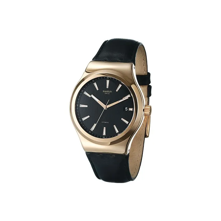 SWATCH Unisex Black Watch YIG400-0