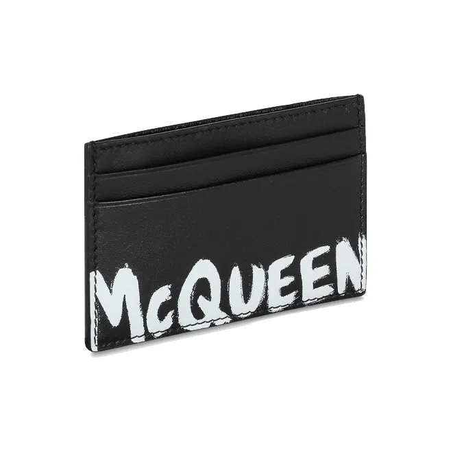 Alexander McQueen Logo Stamp Card Holder-1