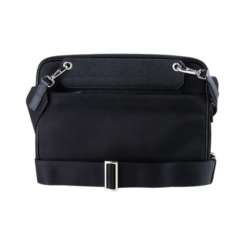 PRADA Nylon One Shoulder Backpack Crossbody Bag Regular Men's Black-2
