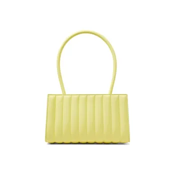 CHARLES&KEITH Synthetic Leather Handbag, Shoulder Bag Women's Black/Light Pink/Light Pink/Yellow/Yellow