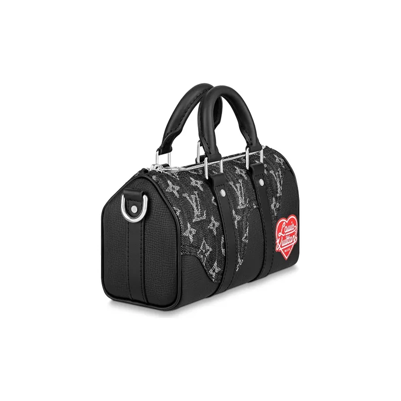 LOUIS VUITTON X Nigo Keepall Xs Monogram Black-2