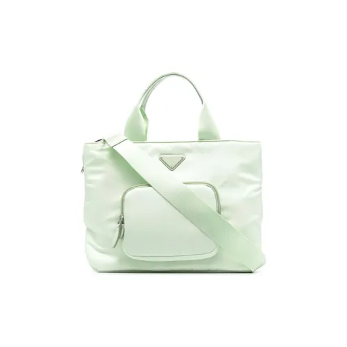 PRADA Nylon Handbag Women's Green