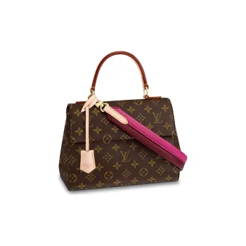 LOUIS VUITTON Cluny Bb Shoulder Bag Brown