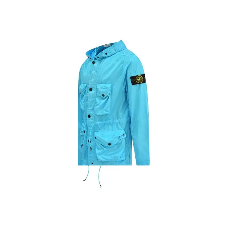 STONE ISLAND Jackets Coats Men's Blue-2