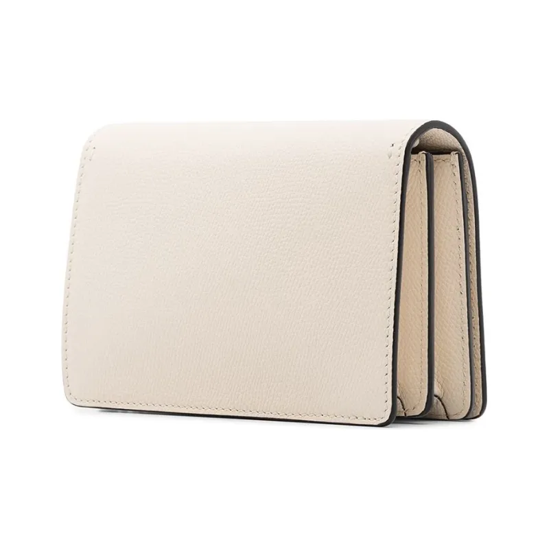 Valentino Leather Small Square Bag Shoulder Bag Women's White-1