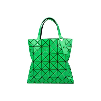ISSEY MIYAKE PVC Tote Bag, Shopping Bag, Shoulder Bag, Handbag Clutch Mini Women's Green