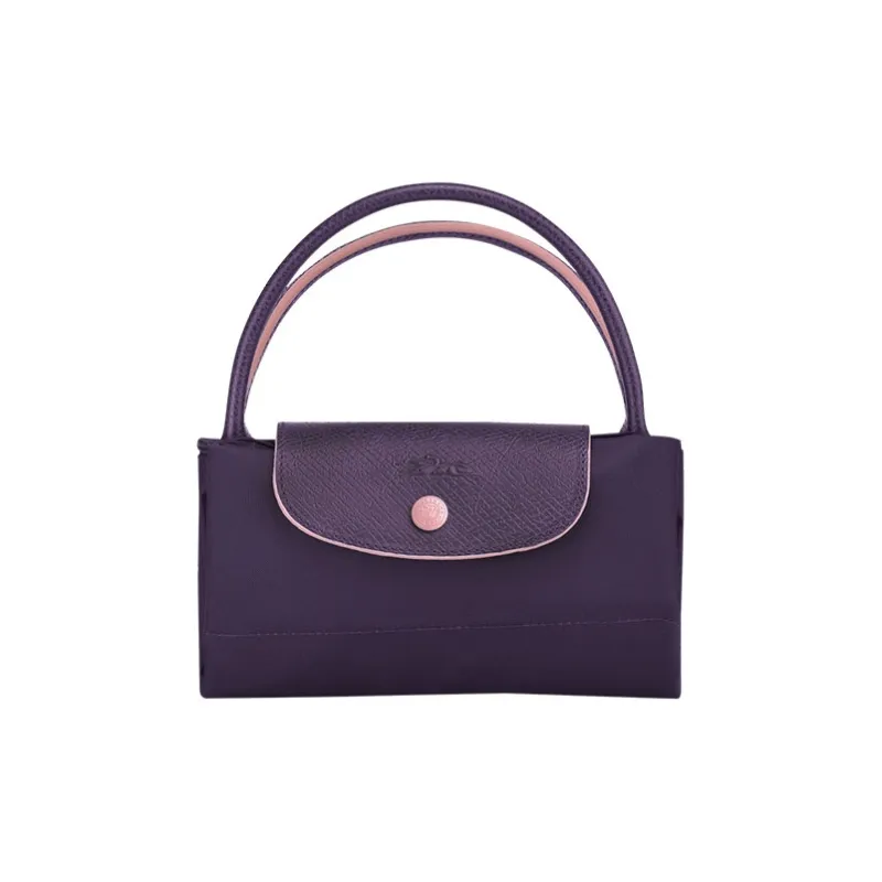 LONGCHAMP Le Pliage Canvas Dumpling Bag Handbags Small Size Women's Berry Purple-3