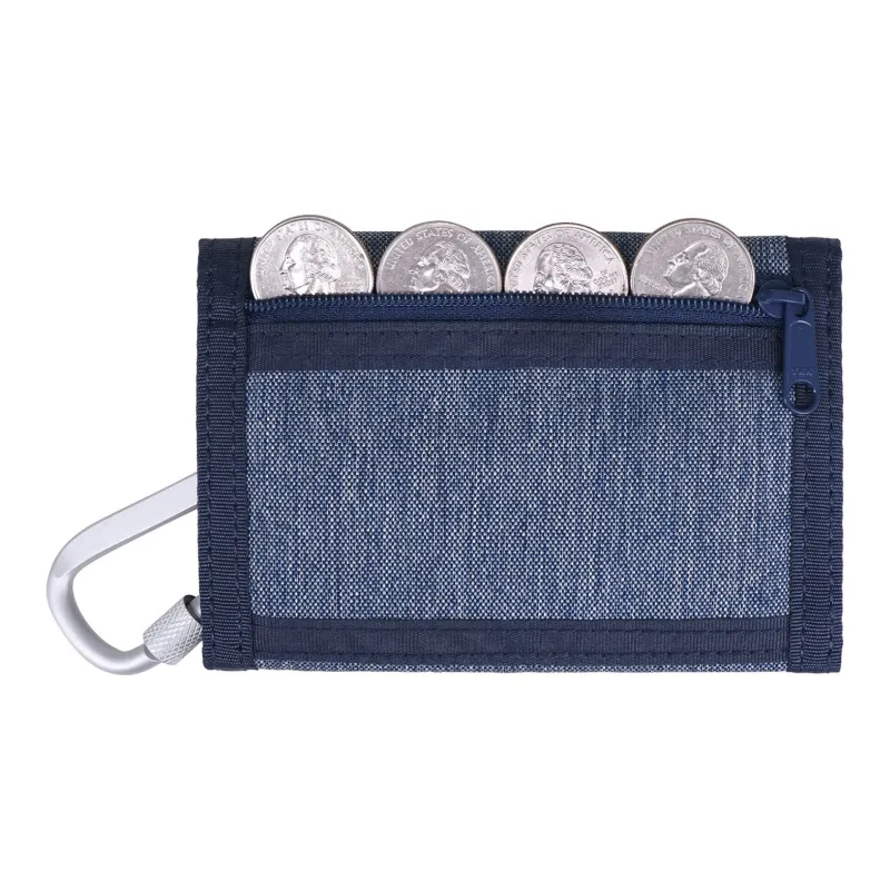 Rough Enough Denim Coin Purses Wallets Unisex Blue-3