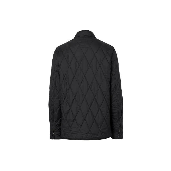Burberry Puffer Jackets Men Brown-3