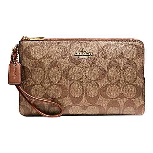 COACH Double Zip Wallet Clutches