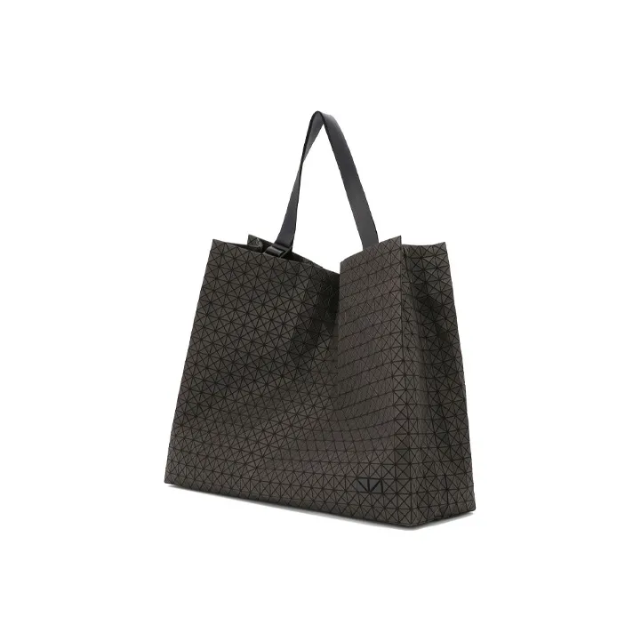 ISSEY MIYAKE Cart Cotton Tote Bag, Shopping Bag, Shoulder Bag Unisex Black Umber-1