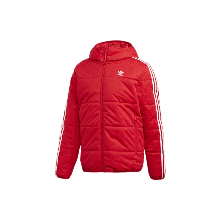 Adidas Originals Puffer Jackets Men Scarlet M