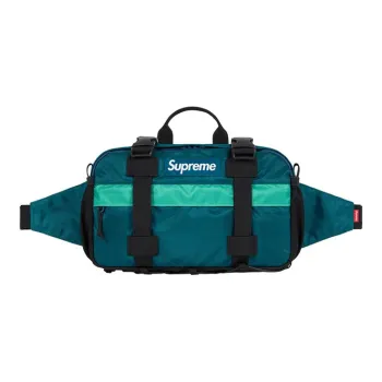 Supreme Polyester Sling Bag, One Shoulder, Crossbody, Fanny Pack Regular Unisex Blue Gray