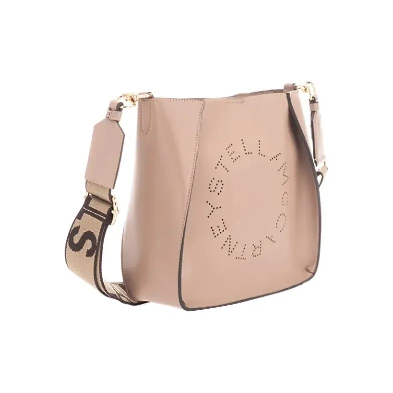 Stella McCartney Leather Crossbody Bag Women's Pink-1