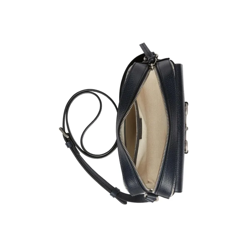 GUCCI Canvas With Leather Camera Bag, Crossbody Bag, Shoulder Bag Women's-5