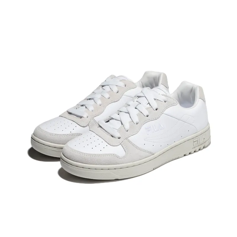 FILA FX 100 1992 Lu Anti Slip Wear Resistant Low Top Skateboard Shoes Unisex White Gray-2