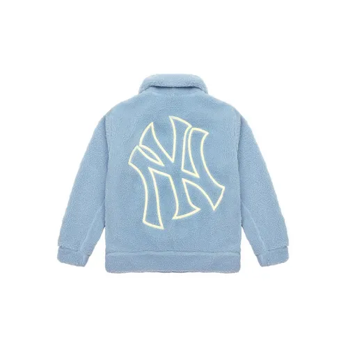 MLB Velvet Jackets Unisex Light Blue