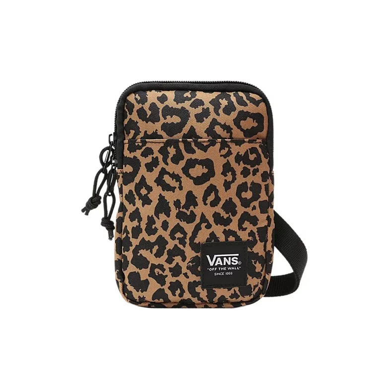 Vans Polyester Cell Phone Pouch, Shoulder Bag, Crossbody Bag Regular Women's Black-0